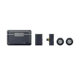 میکروفون یقه ای بی سیم هالی لند مدل LARK M2 MINI COMBO